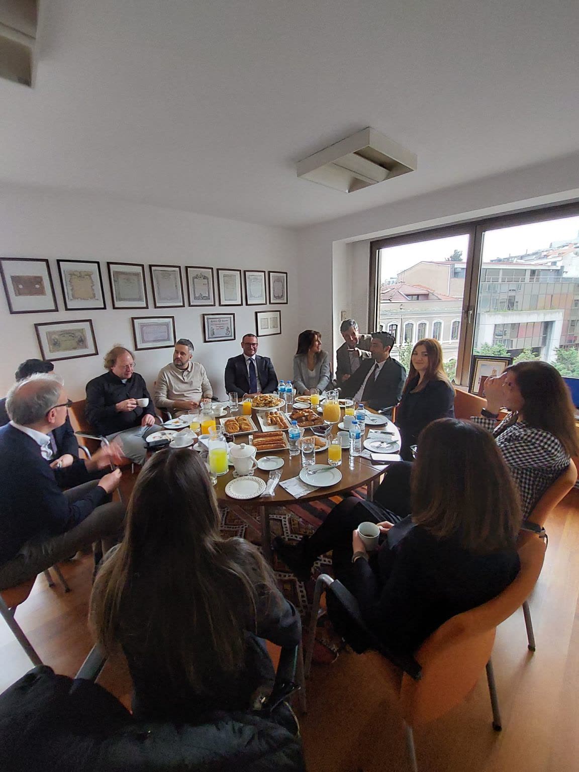 Desayuno de socios de la Cámara de Comercio Hispano-Turca en Estambul