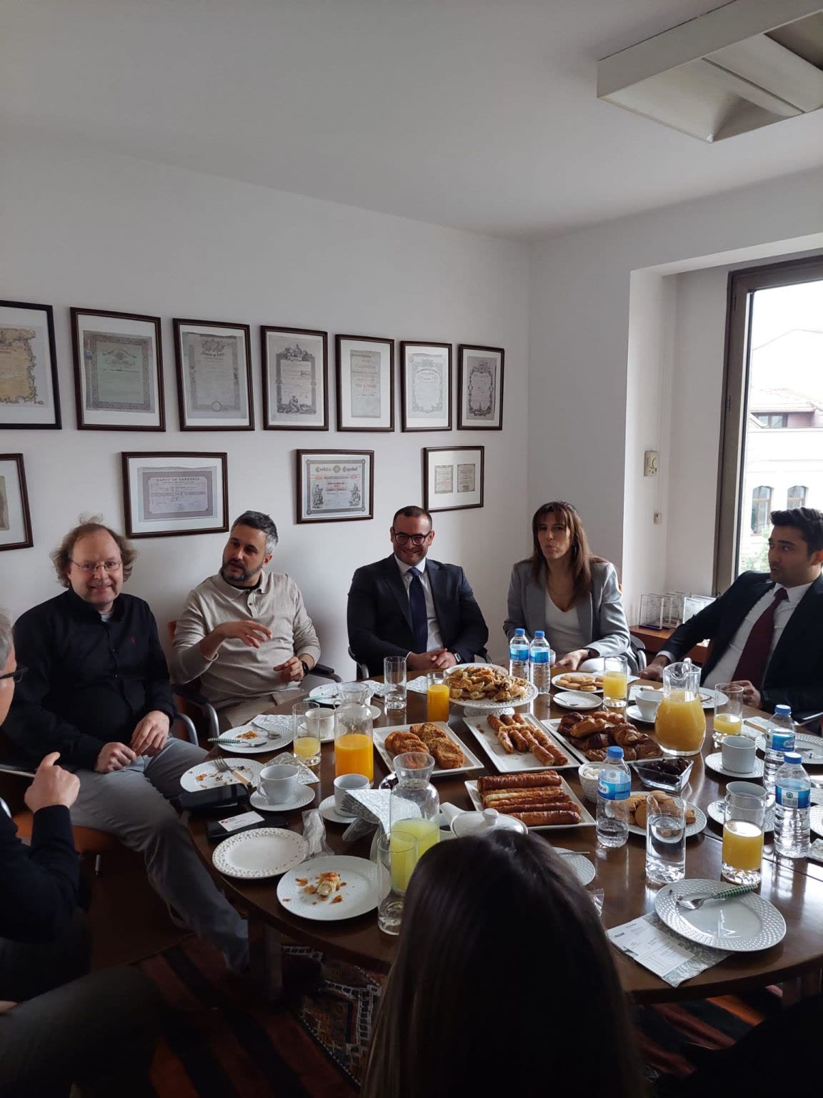 Desayuno de socios de la Cámara de Comercio Hispano-Turca en Estambul