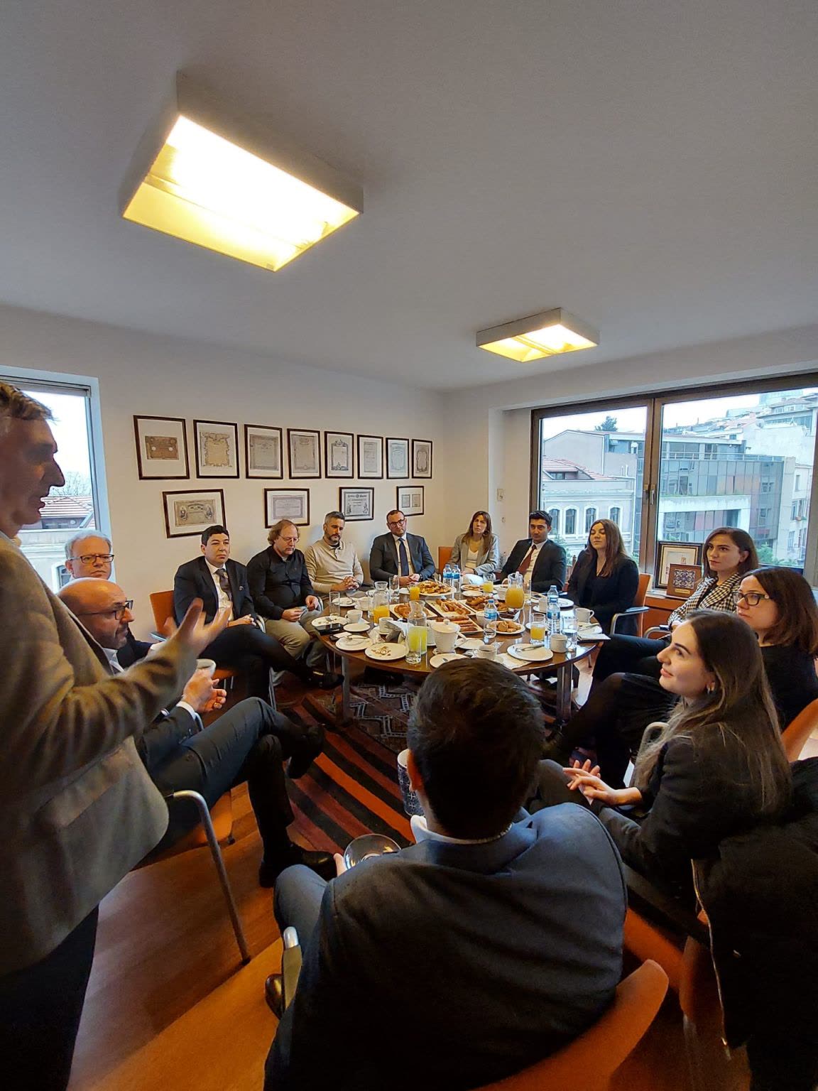 Desayuno de socios de la Cámara de Comercio Hispano-Turca en Estambul